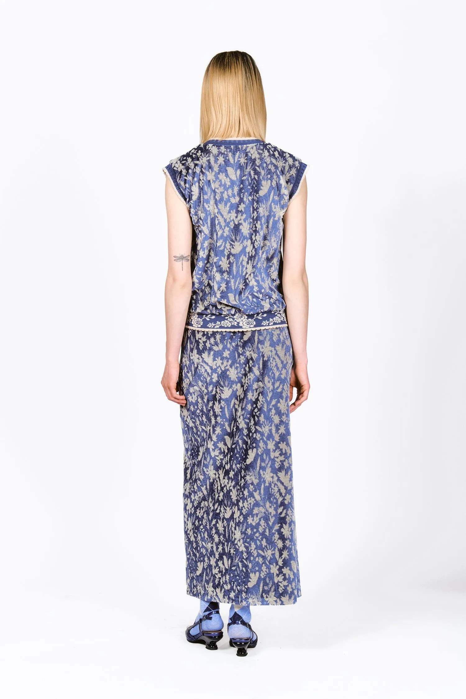 Bluebell Velour Vest